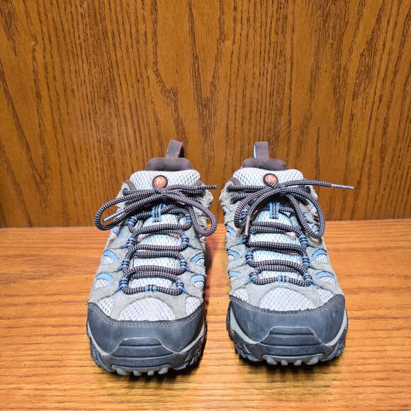 Merrell Moab 2 Womens Size 7 Dusty Olive Waterproof Hiking Running Shoes Boots - Picture 3 of 10